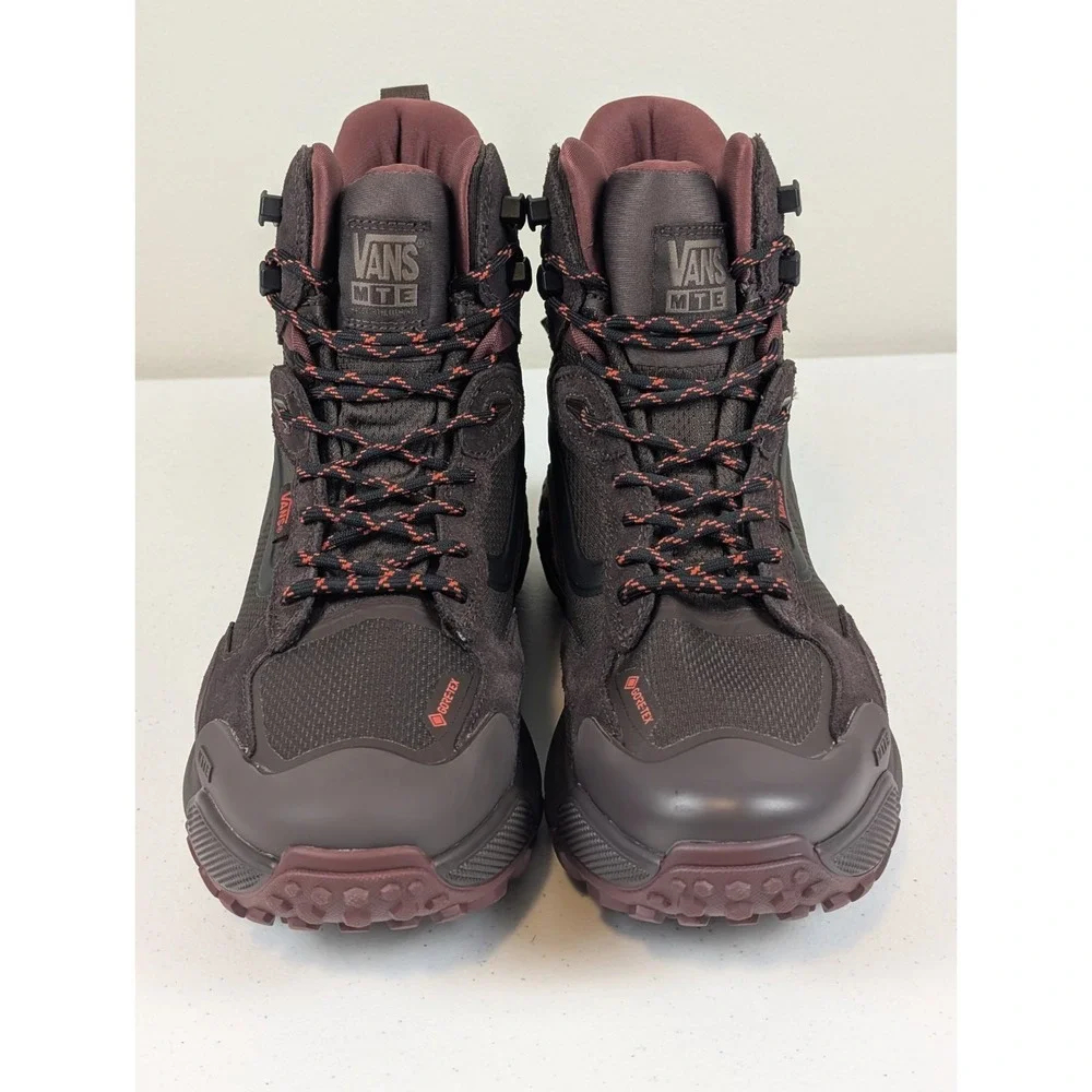 VANS MTE Crestline GORE-TEX Boots Bitter Chocolate Brown GTX Men's Size 8
